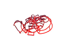 Load image into Gallery viewer, Re-Construction Brooch in Red
